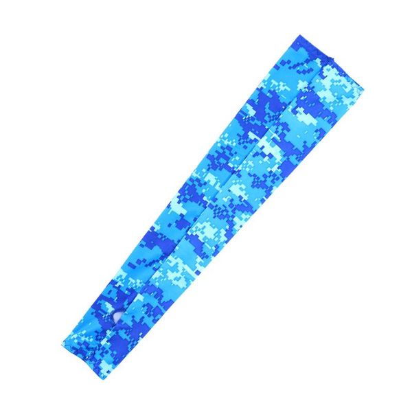 elbow & knee pads 2pcs sun protection arm sleeve stretchy cool cover fingerless for outdoor activity (blue), Black;gray 
elbow & knee pads 2pcs sun protection arm sleeve stretchy cool cover fingerless for outdoor activity (blue), Black;gray