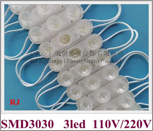 ac 110v / ac 220v led light module for light box sign channel letters 62mm x 18mm smd 3030 3 led 2w 240lm ip65 waterproof 110v / 220v input
ac 110v / ac 220v led light module for light box sign channel letters 62mm x 18mm smd 3030 3 led 2w 240lm ip65 waterproof 110v / 220v input