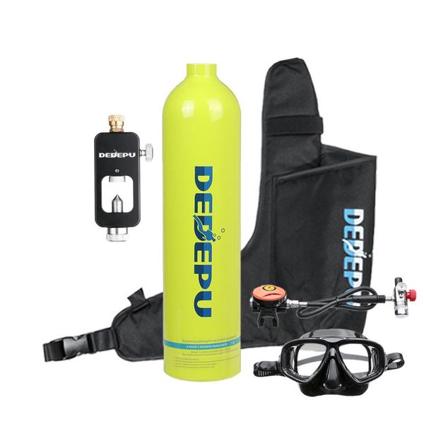 scuba diving oxygen cylinder mini tank dive respirator with hand pump for snorkeling breath equipment accessories
scuba diving oxygen cylinder mini tank dive respirator with hand pump for snorkeling breath equipment accessories