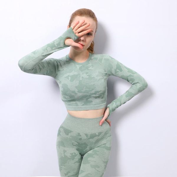 yoga outfit seamless wear long-sleeved high-elastic hollow beautiful back workout clothes sports women
yoga outfit seamless wear long-sleeved high-elastic hollow beautiful back workout clothes sports women