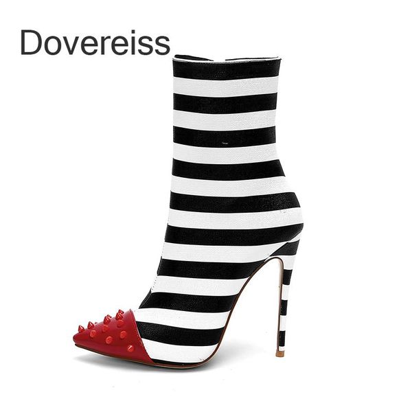 boots winter woman fashion consice shoes rivets zipper pointed toe stilettos heels elegant ankle big size 44 45, Black
boots winter woman fashion consice shoes rivets zipper pointed toe stilettos heels elegant ankle big size 44 45, Black