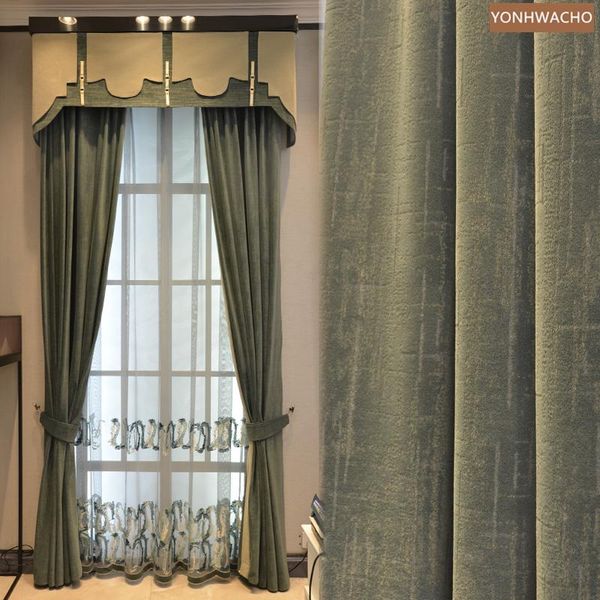curtain & drapes custom curtains nordic australian wool velvet bedroom living room luxury green cloth blackout valance tulle drape c846
curtain & drapes custom curtains nordic australian wool velvet bedroom living room luxury green cloth blackout valance tulle drape c846