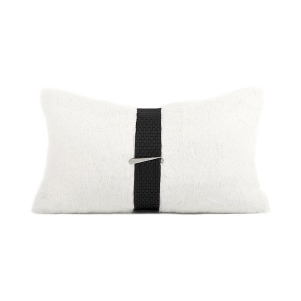 cushion/decorative pillow modern minimalist cushion cover high-end decorative black and white wool waist sofa living room cushions pillows 3
cushion/decorative pillow modern minimalist cushion cover high-end decorative black and white wool waist sofa living room cushions pillows 3