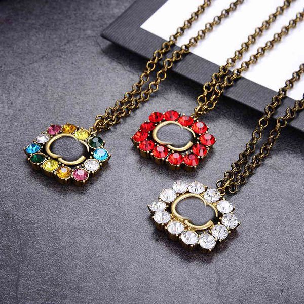 brand necklace vintage colorful diamond ladies letters crystal s women pendant girl exquisite pendants jewelry gift, Silver
brand necklace vintage colorful diamond ladies letters crystal s women pendant girl exquisite pendants jewelry gift, Silver