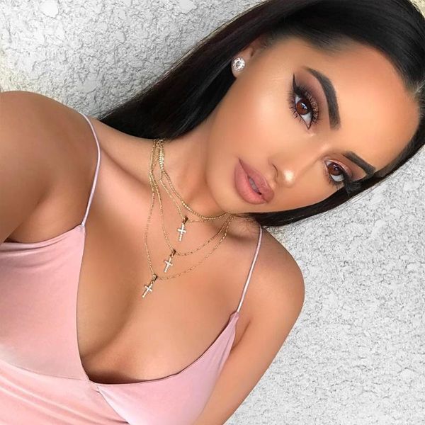 pendant necklaces all-match fashion multi-layer cross necklace all-matching harajuku choker wholesale, Silver
pendant necklaces all-match fashion multi-layer cross necklace all-matching harajuku choker wholesale, Silver