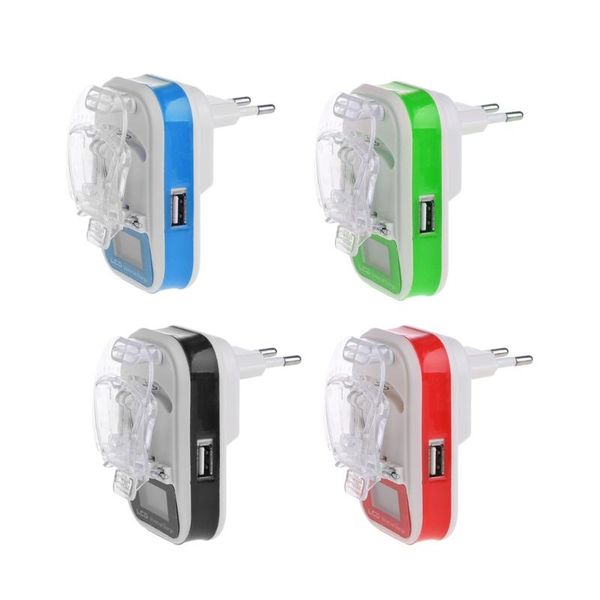 smart power plugs usb universal battery charger lcd indicator screen eu/us plug for cell phones
smart power plugs usb universal battery charger lcd indicator screen eu/us plug for cell phones