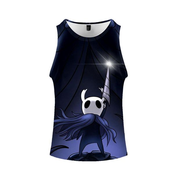 men' tank game hollow knight vest men women summer fitness action adventure 3d print cosplay sports vests top, White;black
men' tank game hollow knight vest men women summer fitness action adventure 3d print cosplay sports vests top, White;black