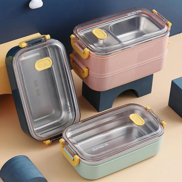 dinnerware sets 1pcs kids bento box pp/304 stainless steel portable storage lunch boxes separable leakproof kitchen accessories
dinnerware sets 1pcs kids bento box pp/304 stainless steel portable storage lunch boxes separable leakproof kitchen accessories