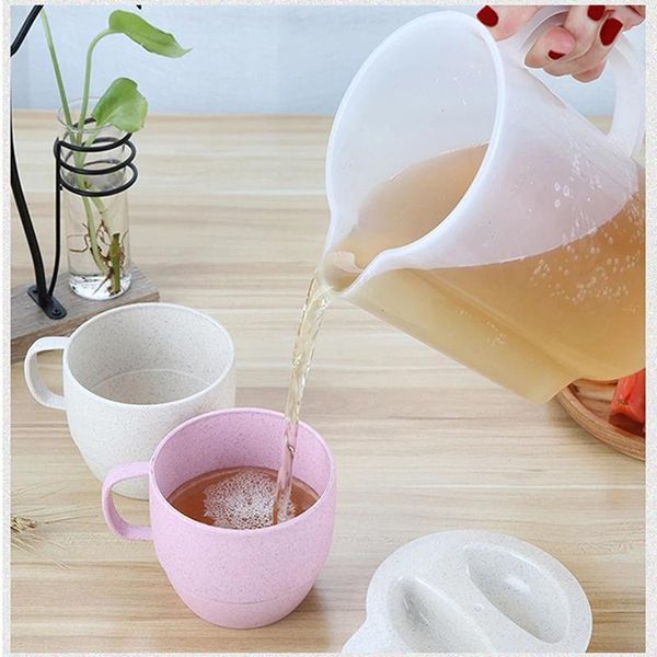 cups & saucers 5pcs/set office coffee cup eco-friendly reusable eco friendly plastic biodegradable wheat straw drinking set kettle
cups & saucers 5pcs/set office coffee cup eco-friendly reusable eco friendly plastic biodegradable wheat straw drinking set kettle