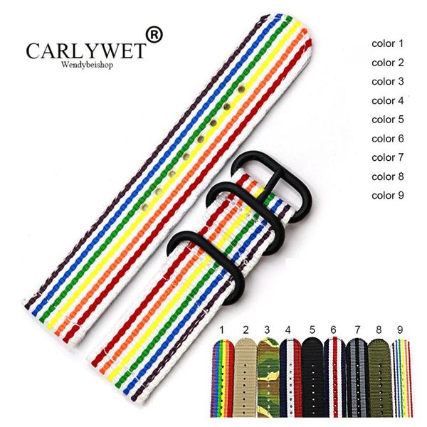 watch bands carlywet 20 22 24mm style perlon nylon replacement vintage wrist band belt strap with pin buckle for, Black;brown
watch bands carlywet 20 22 24mm style perlon nylon replacement vintage wrist band belt strap with pin buckle for, Black;brown