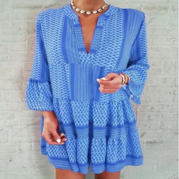 casual dresses female spring and autumn solid print loose long sleeve dress women holiday v neck, Black;gray
casual dresses female spring and autumn solid print loose long sleeve dress women holiday v neck, Black;gray