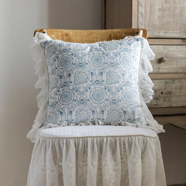 cushion/decorative pillow dunxdeco cushion cover decorative case country style blue color french flouncing soft cotton sofa chair bedding co
cushion/decorative pillow dunxdeco cushion cover decorative case country style blue color french flouncing soft cotton sofa chair bedding co