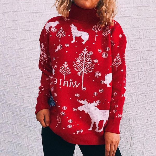 women's sweaters elk christmas print sweater women merry pullover crew neck funny festival jumper korean style knit, White;black 
women's sweaters elk christmas print sweater women merry pullover crew neck funny festival jumper korean style knit, White;black