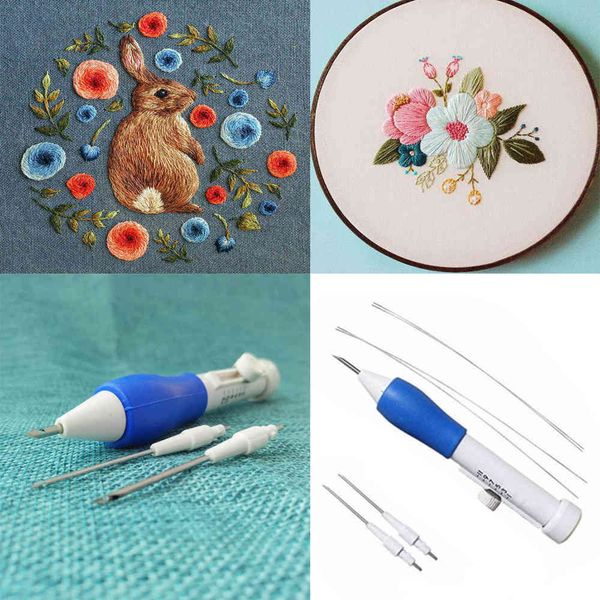 plastic practical + silica gel diy magic embroidered pen needle mesh tool fantasy interchangeable puncher hand stitc
plastic practical + silica gel diy magic embroidered pen needle mesh tool fantasy interchangeable puncher hand stitc