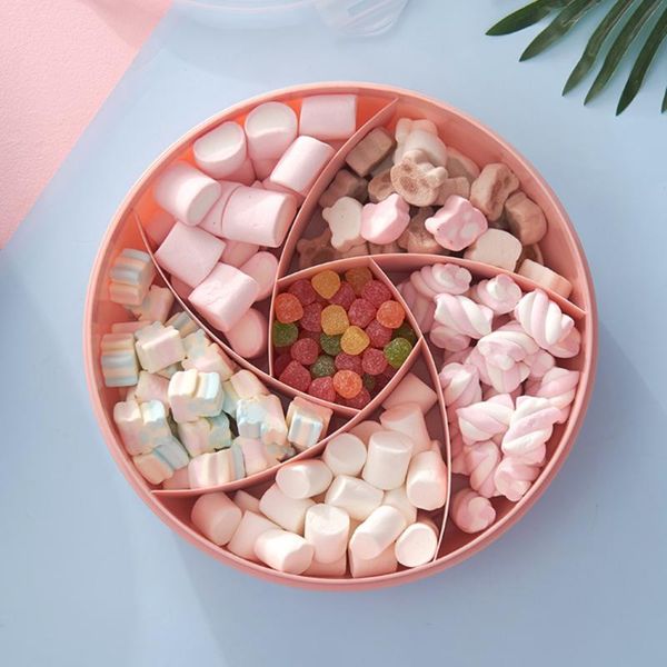 gift wrap fruit divided plate round dried snack tray nuts candy storage box with cover )
gift wrap fruit divided plate round dried snack tray nuts candy storage box with cover )