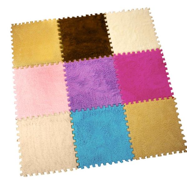 carpets 30*30cm eva plush puzzle play mats foam shaggy velvet carpet decorative kids room for crawling toys 7-colors
carpets 30*30cm eva plush puzzle play mats foam shaggy velvet carpet decorative kids room for crawling toys 7-colors