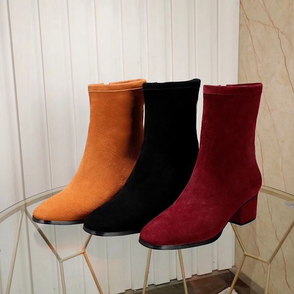 fashion spring autumn boots women designer shoe ladies leather shoes womens high heels ankle boot woman sneakers, Black
fashion spring autumn boots women designer shoe ladies leather shoes womens high heels ankle boot woman sneakers, Black