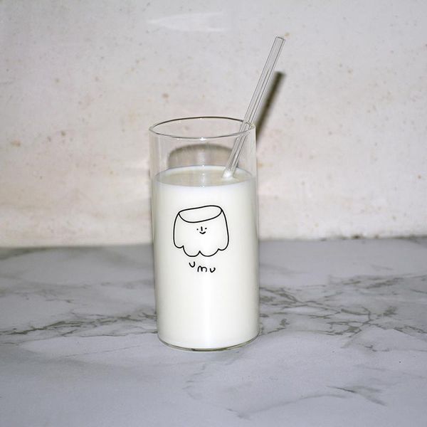 wine glasses 400ml cartoon glass cup with straw transparent coffee milk tea mug water drinkwares kitchen accessories
wine glasses 400ml cartoon glass cup with straw transparent coffee milk tea mug water drinkwares kitchen accessories