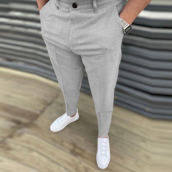 informal men's busins , fashionable tights, waist medium, button dign, street clothing, spring and autumn, Black
informal men's busins , fashionable tights, waist medium, button dign, street clothing, spring and autumn, Black
