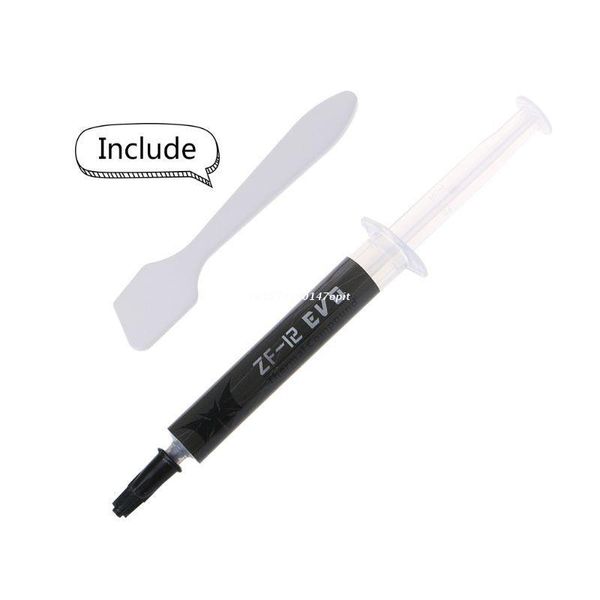 fans & coolings zf-evo 13.5w/m k thermal grease conductive paste for processo cpu gpu ic cooler dropship
fans & coolings zf-evo 13.5w/m k thermal grease conductive paste for processo cpu gpu ic cooler dropship