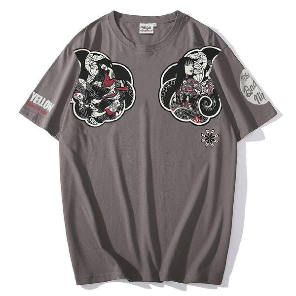 men's t-shirts tattoo japanese print t-shirt motorcycle biker t shirt summer short sleeve hip hop casual loose cotton tee gray, White;black
men's t-shirts tattoo japanese print t-shirt motorcycle biker t shirt summer short sleeve hip hop casual loose cotton tee gray, White;black