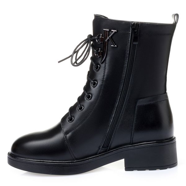 genuine leather women boots winter girls student thick wool warm non-slip snow boots large size female winter shoes flat, Black
genuine leather women boots winter girls student thick wool warm non-slip snow boots large size female winter shoes flat, Black