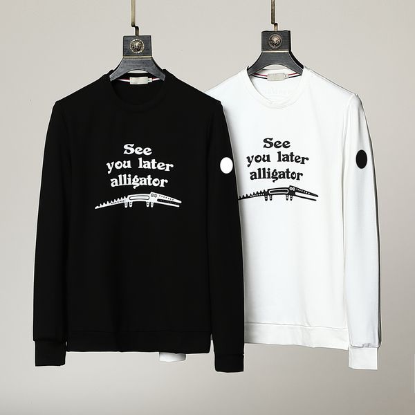 hoodies designer mens sweatshirt embroidered letter badge womens sweatshirts 2color, Black
hoodies designer mens sweatshirt embroidered letter badge womens sweatshirts 2color, Black