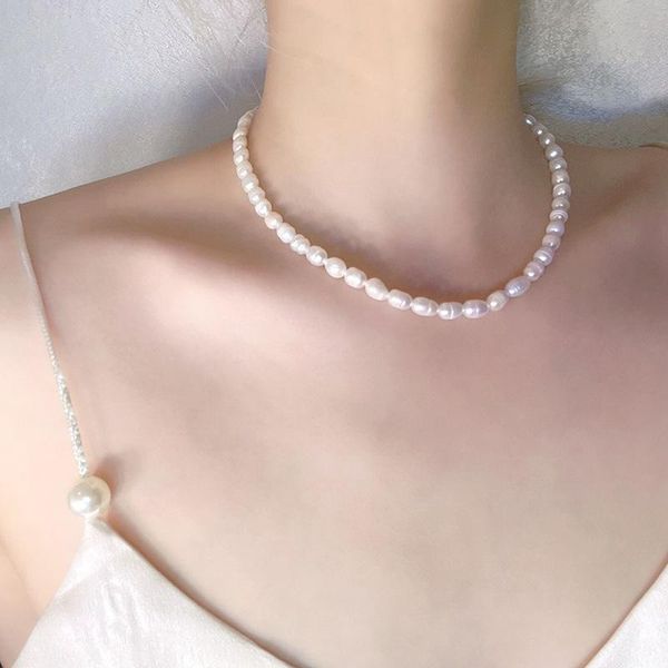 chains women fashion vintage pearl necklace party elegant chain retro accessories all match streetstyle, Silver
chains women fashion vintage pearl necklace party elegant chain retro accessories all match streetstyle, Silver