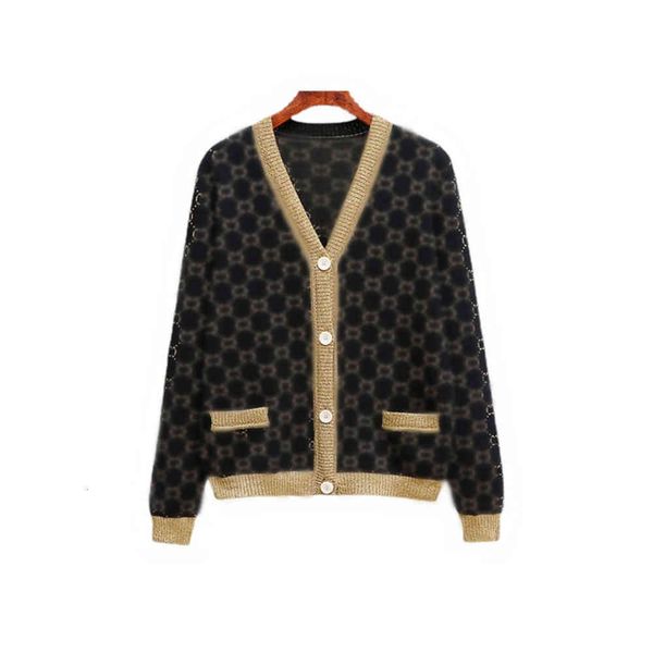 2022 fashion luxury the new men's women's sweaters v neck pullover fashion long sleeve knit gold jacquard cardiganr, quality, White;black
2022 fashion luxury the new men's women's sweaters v neck pullover fashion long sleeve knit gold jacquard cardiganr, quality, White;black