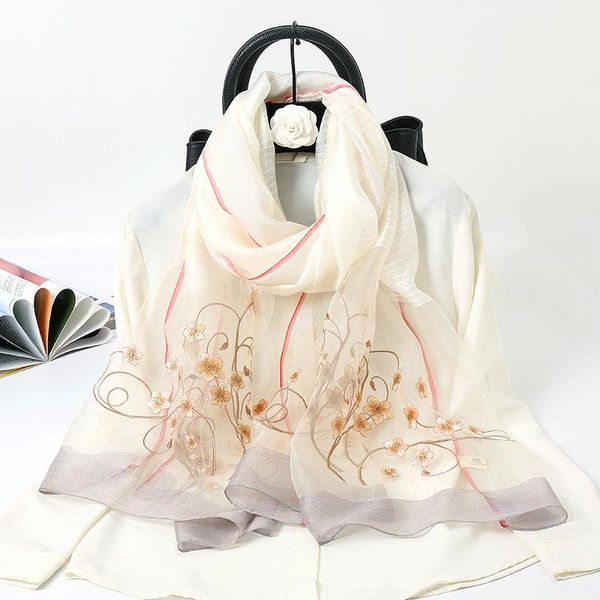 scarves wrap ultra long foulard autumn silk wool scarf embroidery shawls women cachecol feminino spring winter chal bufanda, Blue;gray
scarves wrap ultra long foulard autumn silk wool scarf embroidery shawls women cachecol feminino spring winter chal bufanda, Blue;gray
