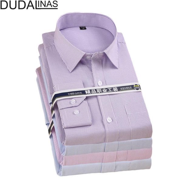 dudalinas fashion shirt social men's striped long sleeve clothing slim large size para hombre casual shirts, White;black
dudalinas fashion shirt social men's striped long sleeve clothing slim large size para hombre casual shirts, White;black