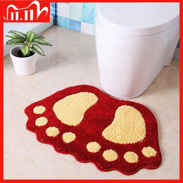 bathroom rug bath pad carpets microfiber mini mats foot print non-slip carpet,mat toilet tapete para banheiro
bathroom rug bath pad carpets microfiber mini mats foot print non-slip carpet,mat toilet tapete para banheiro