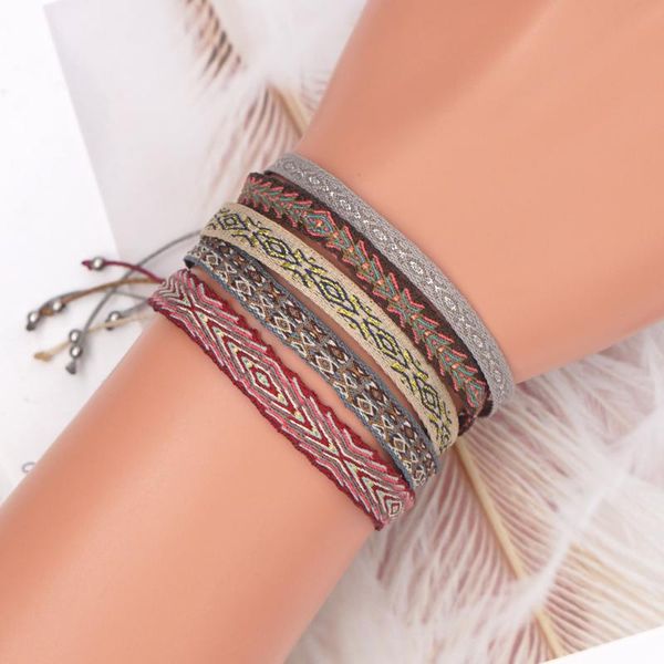 charm bracelets go2boho 5pcs/lot vintage braided bracelet for girl tibetan jewelry trendy bijoux boho jewellery woven pulsera fabric, Golden;silver
charm bracelets go2boho 5pcs/lot vintage braided bracelet for girl tibetan jewelry trendy bijoux boho jewellery woven pulsera fabric, Golden;silver