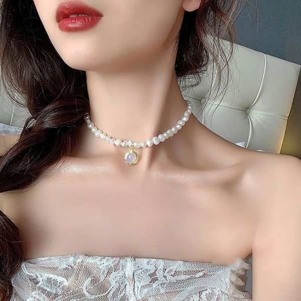 pendant necklaces elegant white imitation pearl choker necklace big round wedding for women charm fashion jewelry, Silver
pendant necklaces elegant white imitation pearl choker necklace big round wedding for women charm fashion jewelry, Silver