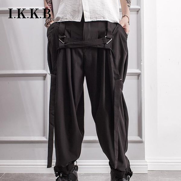 men's pants tide brand fashion men loose harem small feet trousers personality was thin boots, Black
men's pants tide brand fashion men loose harem small feet trousers personality was thin boots, Black