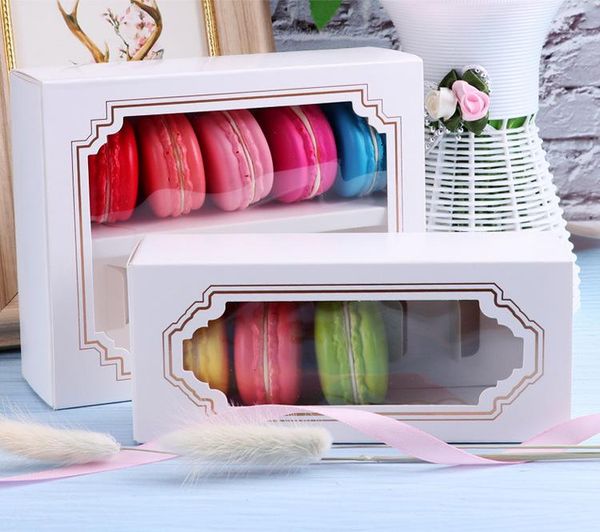 gift wrap 10/20/30pc kawaii macaron boxes with transparent open window packaging for party favors desserts packing tableware 
gift wrap 10/20/30pc kawaii macaron boxes with transparent open window packaging for party favors desserts packing tableware