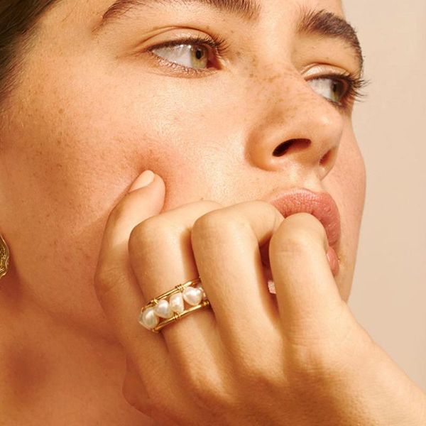 wedding rings women's graceful freshwater natural pearls geometric open ethnic ring multicolor beads golden accessories, Slivery;golden
wedding rings women's graceful freshwater natural pearls geometric open ethnic ring multicolor beads golden accessories, Slivery;golden