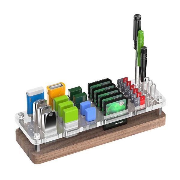 computer cables & connectors 29 slots mermory card holder sd storage box transparent acrylic versatile protection case wooden hold
computer cables & connectors 29 slots mermory card holder sd storage box transparent acrylic versatile protection case wooden hold