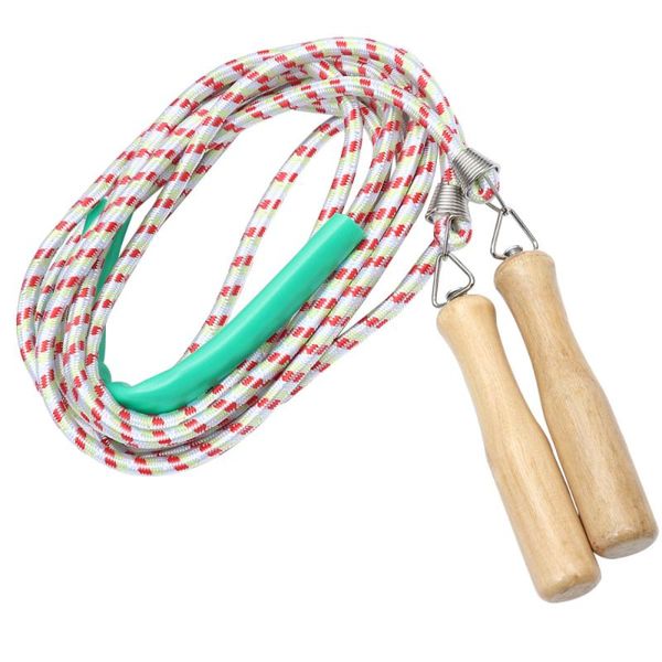 1pc 5m wooden handle jumping rope sports fitness skipping exercise portable game (random color) jump ropes
1pc 5m wooden handle jumping rope sports fitness skipping exercise portable game (random color) jump ropes