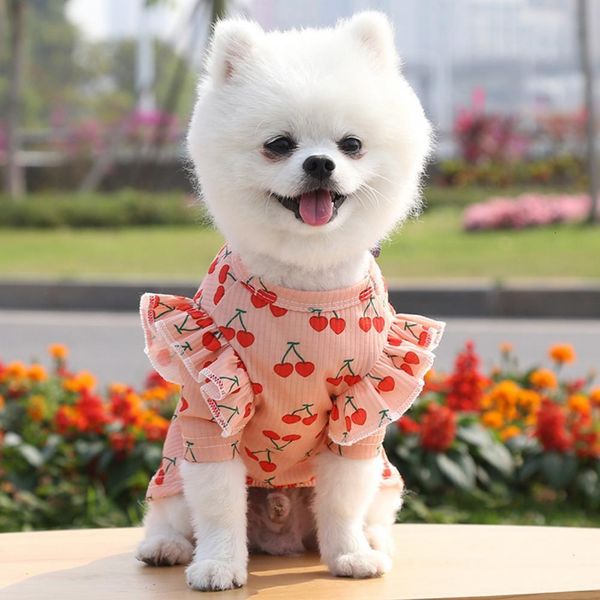 dog apparel costume cherry printing pattern round neck polyester skin-friendly cloth blouse dresses summer 7h8c
dog apparel costume cherry printing pattern round neck polyester skin-friendly cloth blouse dresses summer 7h8c