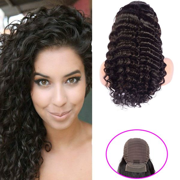 peruvian human hair mink natural hairline pre plucked lace front wigs deep wave lace front wig 8-24inch natural color, Black;brown
peruvian human hair mink natural hairline pre plucked lace front wigs deep wave lace front wig 8-24inch natural color, Black;brown