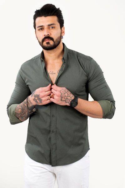 men's casual shirts deepsea male eye pattern long sleeve lycra shirt 2101854, White;black 
men's casual shirts deepsea male eye pattern long sleeve lycra shirt 2101854, White;black