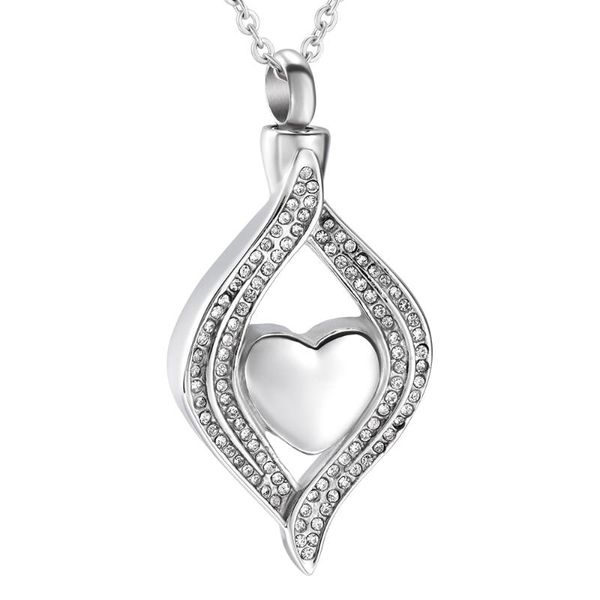 pendant necklaces heart cremation necklace stainless steel urn memorial ashes holder keepsake jewelry, Silver
pendant necklaces heart cremation necklace stainless steel urn memorial ashes holder keepsake jewelry, Silver