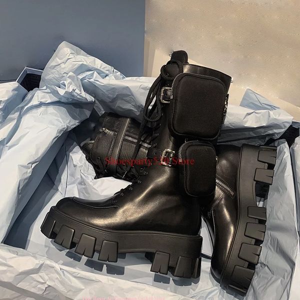 boot pocket designer round-toe woman round-foot foot deep platform heels mid-winter calf shoes motorcycle mujer boots, Black
boot pocket designer round-toe woman round-foot foot deep platform heels mid-winter calf shoes motorcycle mujer boots, Black