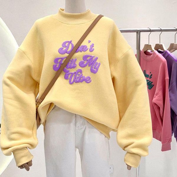 women's hoodies & sweatshirts y2k women oversized long sleeve pullovers letter embroidered hoodie harajuku autumn winter crewneck yello, Black
women's hoodies & sweatshirts y2k women oversized long sleeve pullovers letter embroidered hoodie harajuku autumn winter crewneck yello, Black