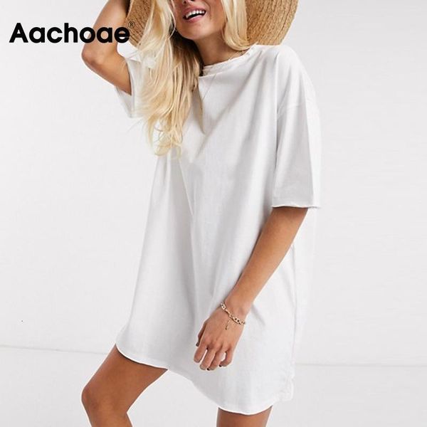 casual dresses aachoae women loose solid cotton t shirt dress o neck oversize mini batwing short sleeve basic vestidos 2an2, Black;gray
casual dresses aachoae women loose solid cotton t shirt dress o neck oversize mini batwing short sleeve basic vestidos 2an2, Black;gray