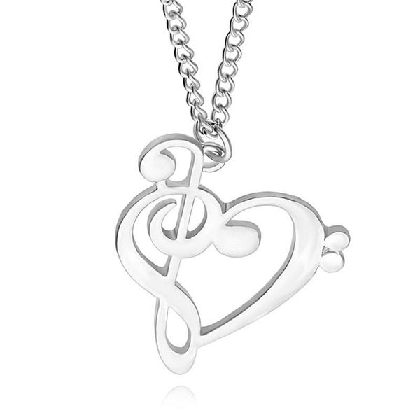 chains love heart pendant necklace silver plated 50cm long elegant classic treble clef music note 2021
chains love heart pendant necklace silver plated 50cm long elegant classic treble clef music note 2021
