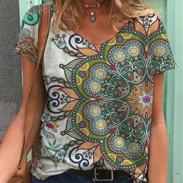 plus size women clothing vintage summer fashion short sleeve v-neck printing casual for t-shirty damskie women's t-shirt, White
plus size women clothing vintage summer fashion short sleeve v-neck printing casual for t-shirty damskie women's t-shirt, White
