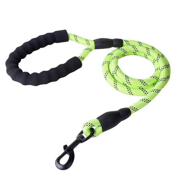 thin-strip safety reflective leash soft handle walking thick dog durable nylon round rope for small medium pets collars & leashes
thin-strip safety reflective leash soft handle walking thick dog durable nylon round rope for small medium pets collars & leashes