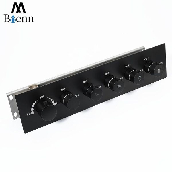 boenn bathroom faucet shower controller wall embedded luxury bath tap thermostatic valve big water concealed mixer brass black sets
boenn bathroom faucet shower controller wall embedded luxury bath tap thermostatic valve big water concealed mixer brass black sets